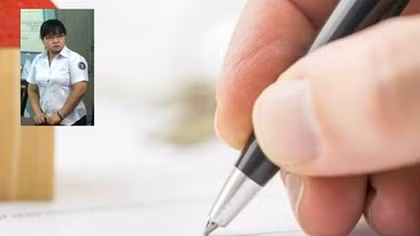 Nguyên cán bộ thi hành án dân sự giả mạo chữ ký chiếm đoạt tiền