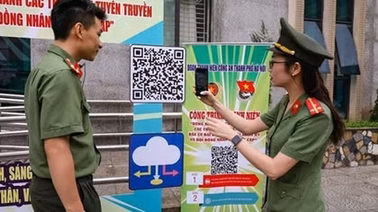 Hướng dẫn truy cập nhanh thông tin bầu cử qua mã “QR”