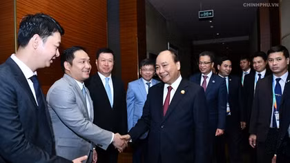 Thủ tướng tiếp một số tập đoàn tài chính, xây dựng Trung Quốc