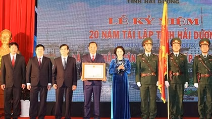 Hải Dương kỷ niệm 20 năm tái lập tỉnh