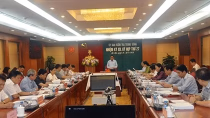 Ủy ban Kiểm tra Trung ương kết luận về sai phạm ở một số Bộ và địa phương