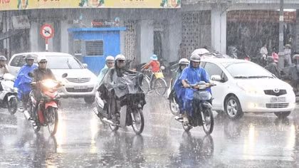 Thời tiết ngày 10-10: Các tỉnh phía Nam có mưa to vào chiều tối