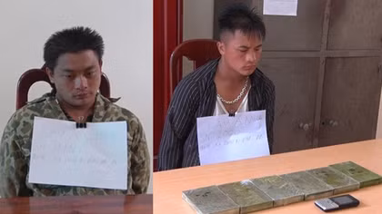 Mua 6 bánh heroin từ Lào về , rủ anh trai đi bán kiếm lời