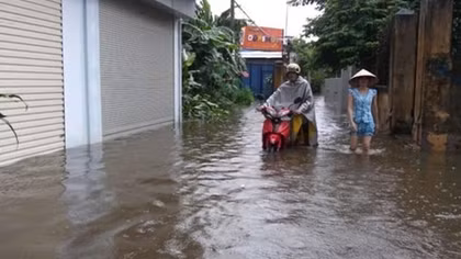  400 hộ dân “chung thân” với lụt