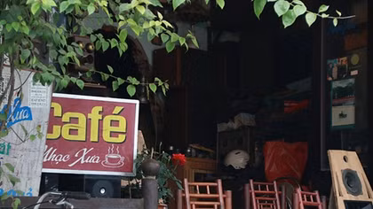 Quán cafe cực độc cho những người yêu âm thanh cổ