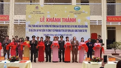 Khánh thành nhà ở bán trú cho học sinh tại huyện Điện Biên Đông