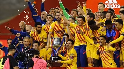 Giành được danh hiệu đầu tiên, Chủ tịch Barca lạc quan sẽ giữ chân Messi