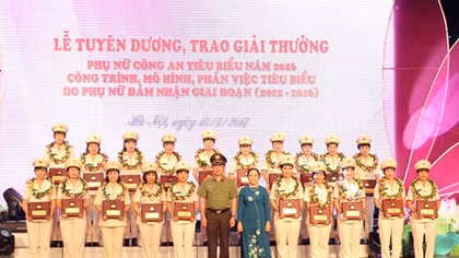 Phát huy vai trò, trách nhiệm của phụ nữ Công an nhân dân trong sự nghiệp bảo vệ an ninh, trật tự