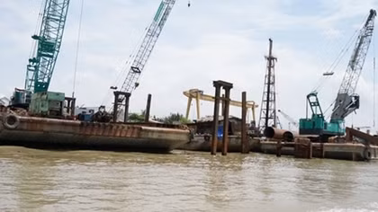 Đồng loạt thực hiện 6 cống ngăn triều cường