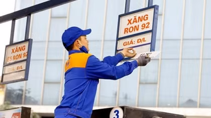Giá xăng tăng từ 15h chiều nay