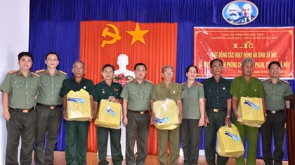 Công an Bạc Liêu thực hiện các hoạt động an sinh xã hội