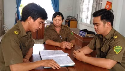 Giữ bình yên vùng quê bên sông Đà Rằng