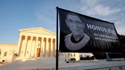 Tranh cãi về người thay thế Thẩm phán Ruth Bader Ginsburg tại Tòa án Tối cao Mỹ