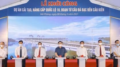 Khởi công Dự án cải tạo, nâng cấp Quốc lộ 10