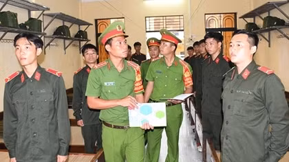 Hừng hực tinh thần… "tân binh"