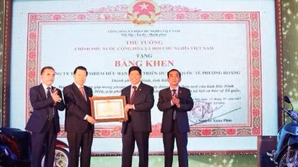 Công ty Du lịch Quốc Tế Phượng Hoàng đón nhận bằng khen của Thủ tướng