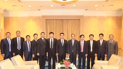 Thứ trưởng Lê Quý Vương tiếp Đoàn đại biểu Tổng bộ Cảnh sát vũ trang nhân dân Trung Quốc
