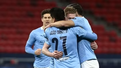 Thắng nhẹ Monchengladbach, ManCity giành vé vào tứ kết Champions league