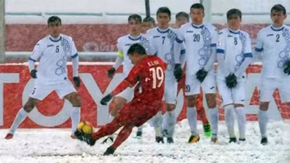 Siêu phẩm của Quang Hải thành biểu tượng của giải U23 châu Á