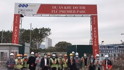Các công trường trọng điểm của FLC dồn dập thi công xuyên tết Tân Sửu