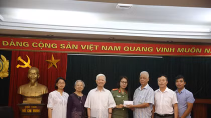 Trường Mẫu - Trường ngoại cảm Tố Dương ủng hộ hơn 102 triệu cho đồng bào vùng lũ