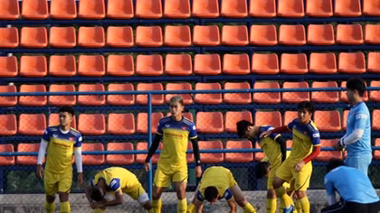 U23 Việt Nam thua trong trận đấu giao hữu trước thềm VCK U23 châu Á 2020