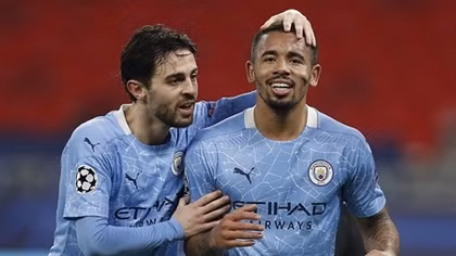 Thắng nhẹ nhàng M'Gladbach, ManCity nối dài mạch trận thăng hoa