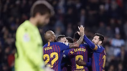 Đánh bại Levante, Barca giành vé vào Tứ kết Cúp nhà Vua