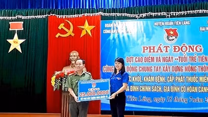 Tuổi trẻ Công an Hải Phòng tổ chức nhiều hoạt động ý nghĩa 