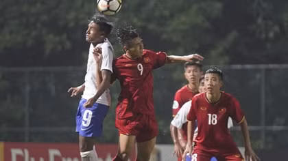 U16 Việt Nam thua U16 Ấn Độ trong trận ra quân