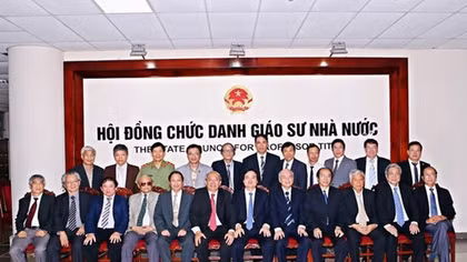 Thành lập Hội đồng Chức danh Giáo sư nhà nước nhiệm kỳ 2018-2023