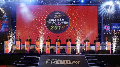 Ngày hội mua sắm trực tuyến Online Friday 2019 chính thức bắt đầu