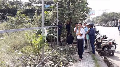 Phát hiện thi thể người phụ nữ bị đốt trong lùm cây