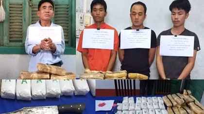 Triệt phá đường dây vận chuyển 110 ngàn viên ma túy tổng hợp
