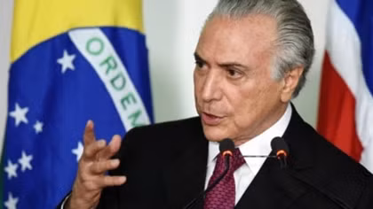 Bắt cựu Tổng thống Michel Temer vì bị cáo buộc tham nhũng