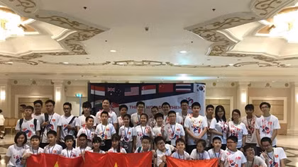 38/38 học sinh Việt Nam giành huy chương trong kỳ thi Toán thế giới 