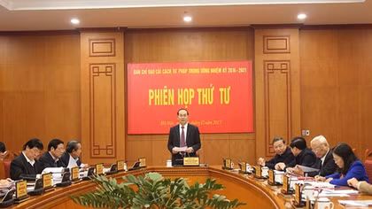 Tiếp tục đẩy mạnh thực hiện nhiệm vụ cải cách tư pháp