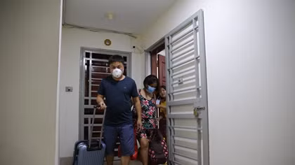 Khu dân cư "vắng vẻ" sau vụ cháy tại kho Rạng Đông