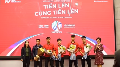 PVF chuyển nhượng 20 cầu thủ cho các CLB bóng chuyên nghiệp