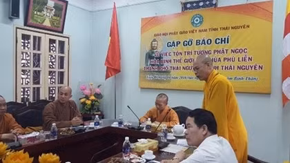 Tượng Phật ngọc sẽ được trưng bày tại chùa Phù Liễn, Thái Nguyên