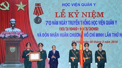 Học viện Quân y phải sớm đạt tiêu chí trường trọng điểm quốc gia