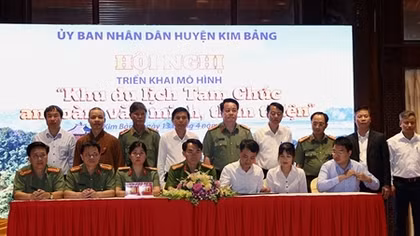 Xây dựng Khu du lịch Tam Chúc trở thành điểm đến an toàn, văn minh, thân thiện