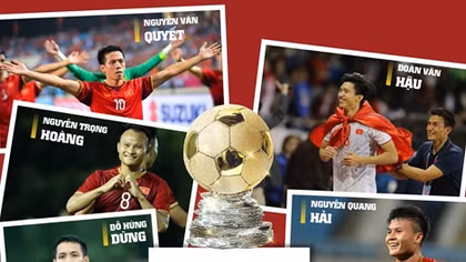 Danh sách rút gọn Quả bóng vàng Việt Nam 2019: Hà Nội FC chiếm ưu thế