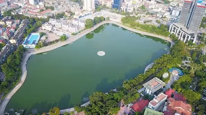 Giữ nguyên hiện trạng 77 nhà dân trong dự án hồ điều hòa phường Vĩnh Tuy