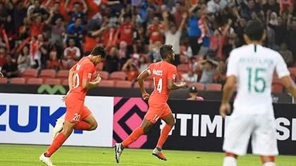 Indonesia gục ngã trước Singapore