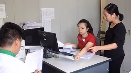 Cải cách hành chính ở BHXH huyện Lục Yên