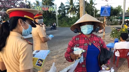 Tuổi trẻ Công an Sóc Trăng với công tác phòng chống Covid-19
