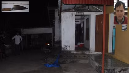 Uống rượu về con rể truy sát cả gia đình nhà vợ