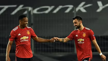 Bruno đá phạt thành công, M.U vào bán kết Europa League