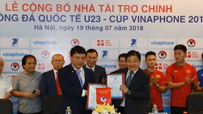 Lễ công bố nhà tài trợ chính thức giải bóng đá quốc tế U23